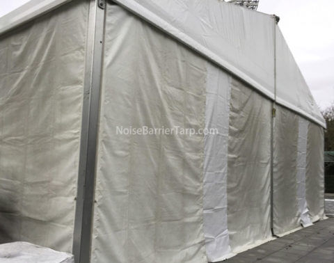 Generator Noise Reduction – Noise Barrier Tarp ｜ by Manufacturer