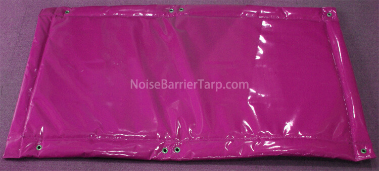 Insulated Tarps For Noise Reduction Thick Acoustic Mesh Tarp