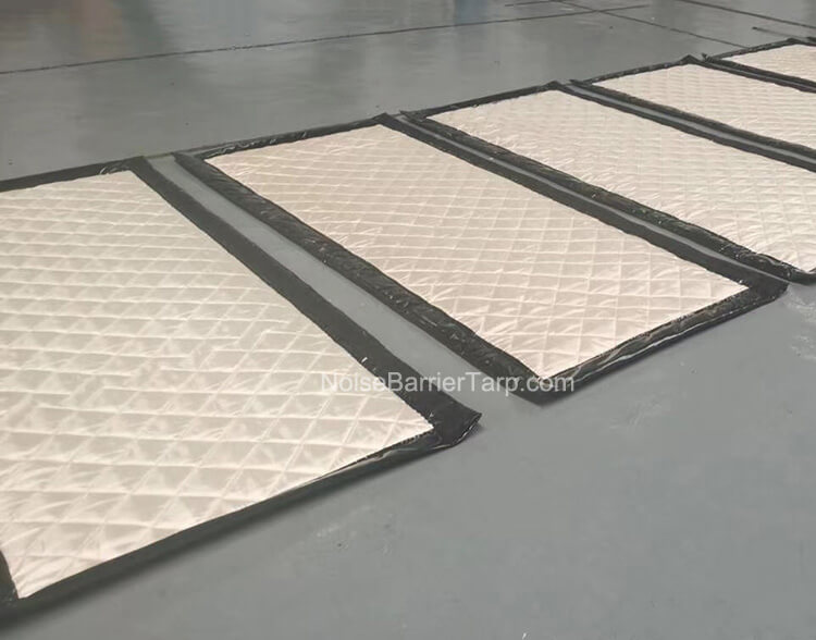 Acoustic Sound Absorbing Panels Made in China Factory Polyester Fiber Acoustic Board 9mm Thk